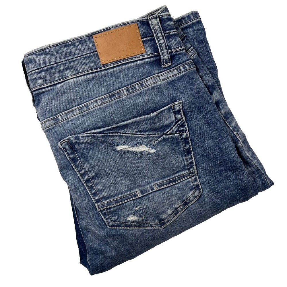 BKE Payton Universal Fit Mid Rise Bootcut Jeans Women's 30x33.5 (Fits 34x33.5)